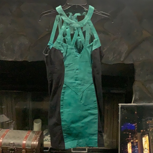 Wilsons Leather Dresses & Skirts - Vintage leather stretch dress